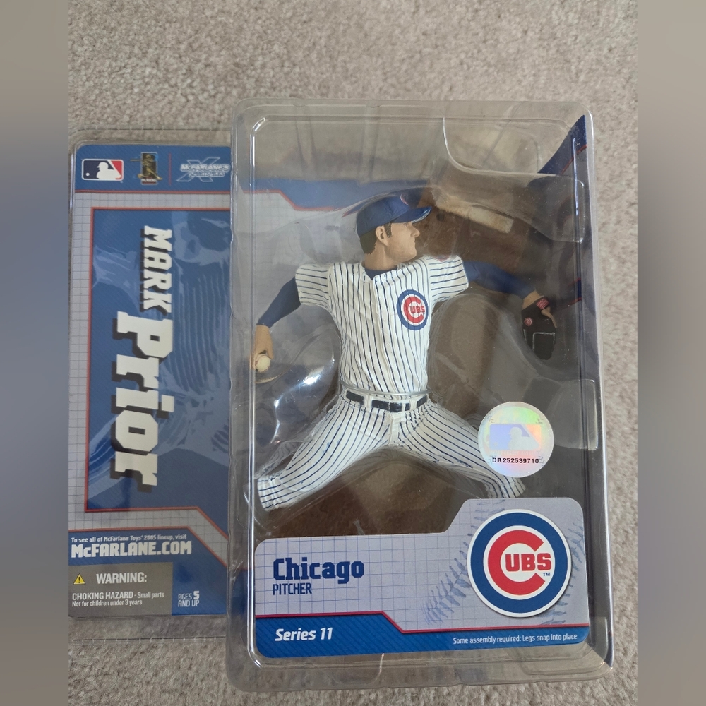 McFarlane Mark Prior Chicago Cubs Series 11 Figurine